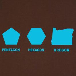 Pentagon, Hexagon, Oregon by Lonely Dinosaur