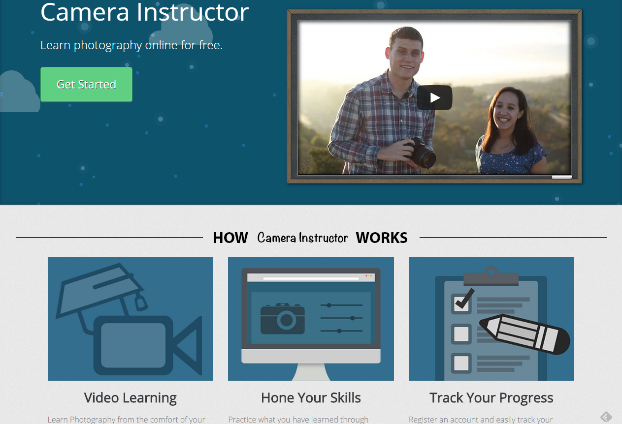 Camera Instructor   Free Online Photography Courses