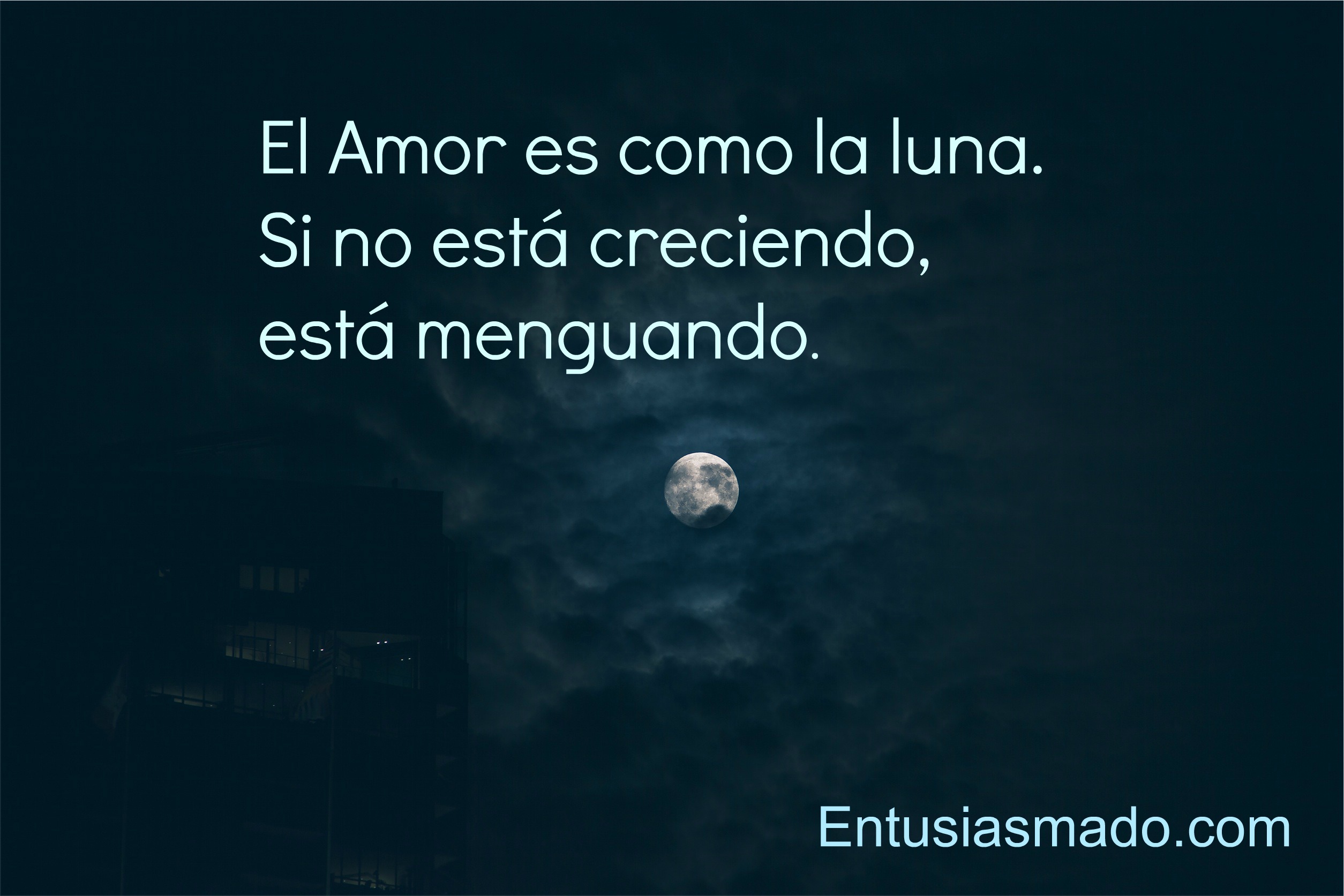 amor es como la luna