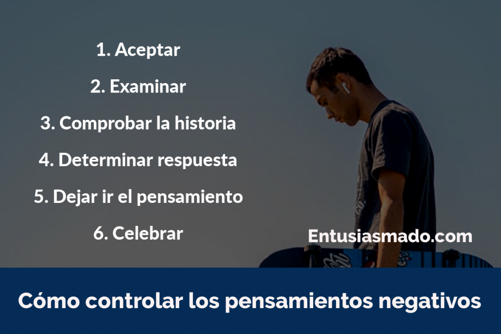 Cómo controlar los pensamientos negativos